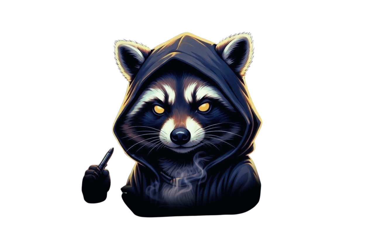 PhantomForge Raccoon close-up